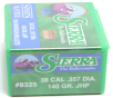 Sierra .357 Diameter 140 Grain Jacketed Hollow Point Sports Master 100 Count Bullets (38 Special, 357 Magnum)