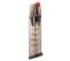 Elite Tactical Systems Omega 9mm Luger 17 Round Clear Magazine for Glock Pistols