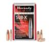 Hornady 35 Cal (.357) 250 Grain Sub-X Bullets 100/Box