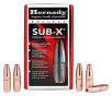 Hornady Sub-X 30 Caliber HP 175gr Reloading Bullets - 100 Rounds