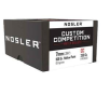 Nosler Custom Competition 284 Caliber/7mm 168gr Hollow Point Reloading Bullets - 250 Rounds