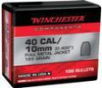 Winchester Handgun Bullets .40 Cal/10mm 0.400" 165 gr FMJ 100/ct