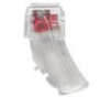 Butler Creek Steel Lips Banana Rifle Magazine Clear Polymer Ruger 10/22 .22 LR 25/rd