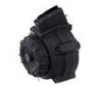 ProMag Black Polymer AK Magazine Drum for AK-47 7.62x39mm 50/rd