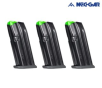 Mec-Gar 9mm 15 Round Magazine for Glock 19 Pistols (3 Pack)