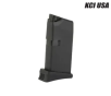 KCI 9mm 6 Round Magazine with Finger Rest for Glock 43 Pistols