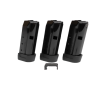 Glock 43/Z9 9 Round 9mm Magazine with Mag Release - Black - 3 Pack