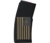 Lasered AR-15 3 Percent Flag 30 Round 223 Remington/5.56 NATO Magazine - Black
