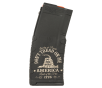AR-15 30 Round Don't Tread On Me Engraved Magazine - Black