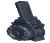 Glock 43 30 Round 9mm Drum Magazine - Black