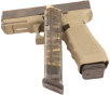 Pistol Mags Glock 17 10 Round 9mm Magazine - Clear