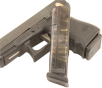 Pistol Mags Glock 19 10 Round 9mm Magazine - Clear