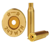 Unprimed 243 Winchester Rifle Brass Reloading Cases - 50 Round Bag