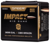Impact Big Game Tipped Plated 190 gr 308 Caliber Rifle Bullets - 50 Round Box