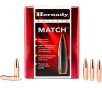Match Boat Tail Hollow Point 155 gr 30 Caliber Rifle Bullets - 100 Round Box