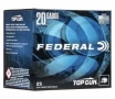 Federal TG208 Top Gun 20 Gauge 2.75" 7/8 oz 8 Shot 25 rd BOX